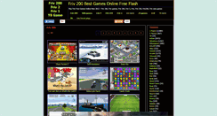 Desktop Screenshot of friv200.com