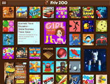 Tablet Screenshot of friv200.net